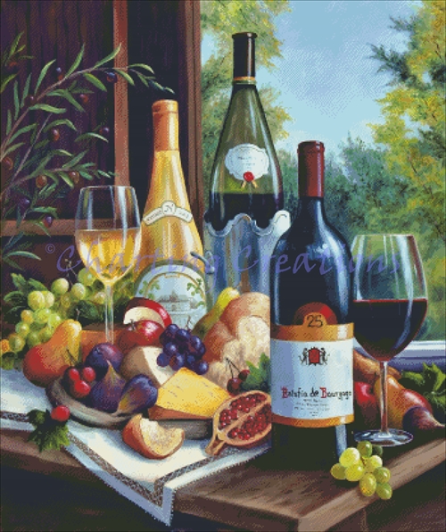 Still Life With Wines